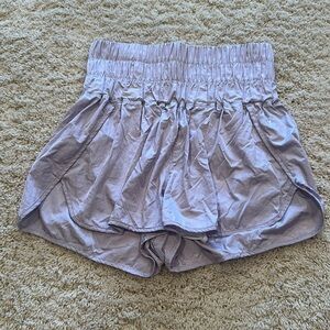 Free people movement purple way home shorts size S